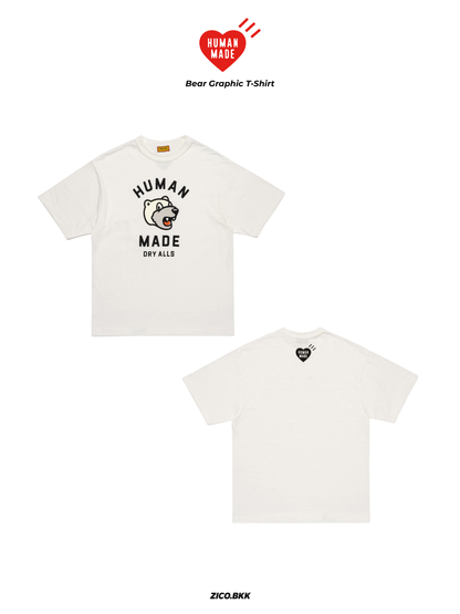 Human Made Bear Graphic T-Shirt (HM31TE009)