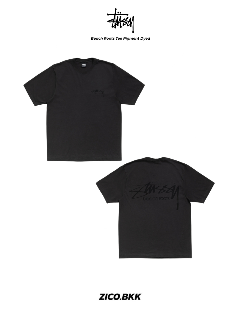 Stussy Beach Roots Tee Pigment Dyed