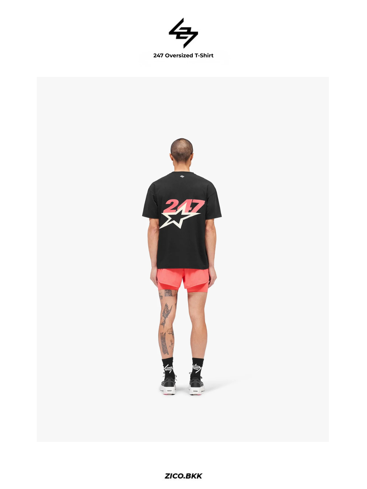 Represent Team 247 Star Oversized T-Shirt - Represent T-Shirt | ZICO.BKK