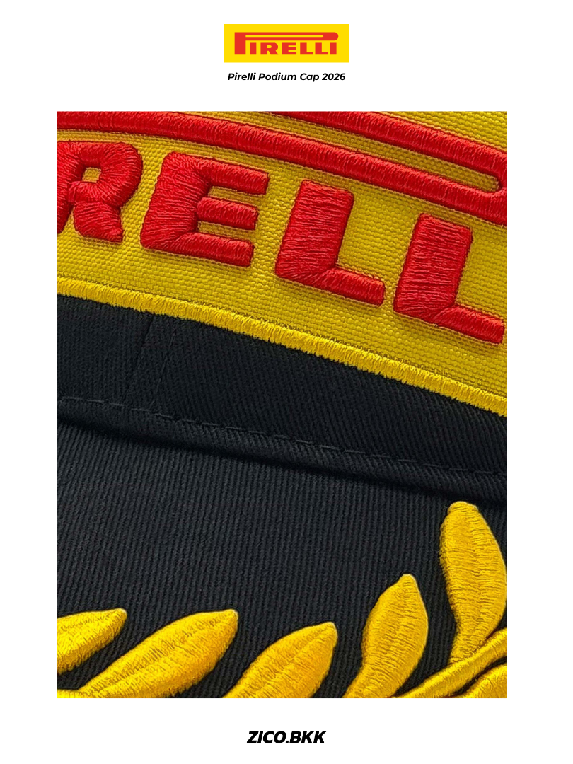 Pirelli Podium Cap 2026 - Pirelli Cap | ZICO.BKK