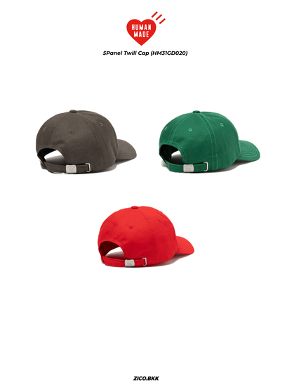 Human Made 5Panel Twill Cap (HM31GD020)