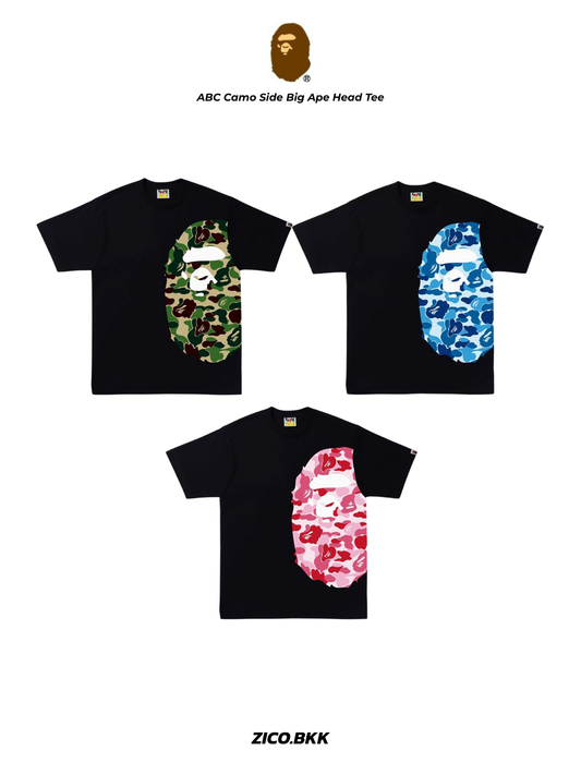 Bape ABC Camo Side Big Ape Head Tee