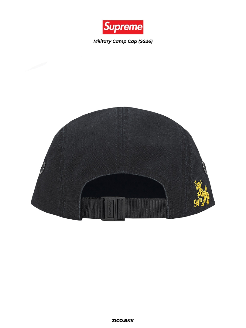 Supreme Military Camp Cap (SS26) - Supreme Cap | ZICO.BKK