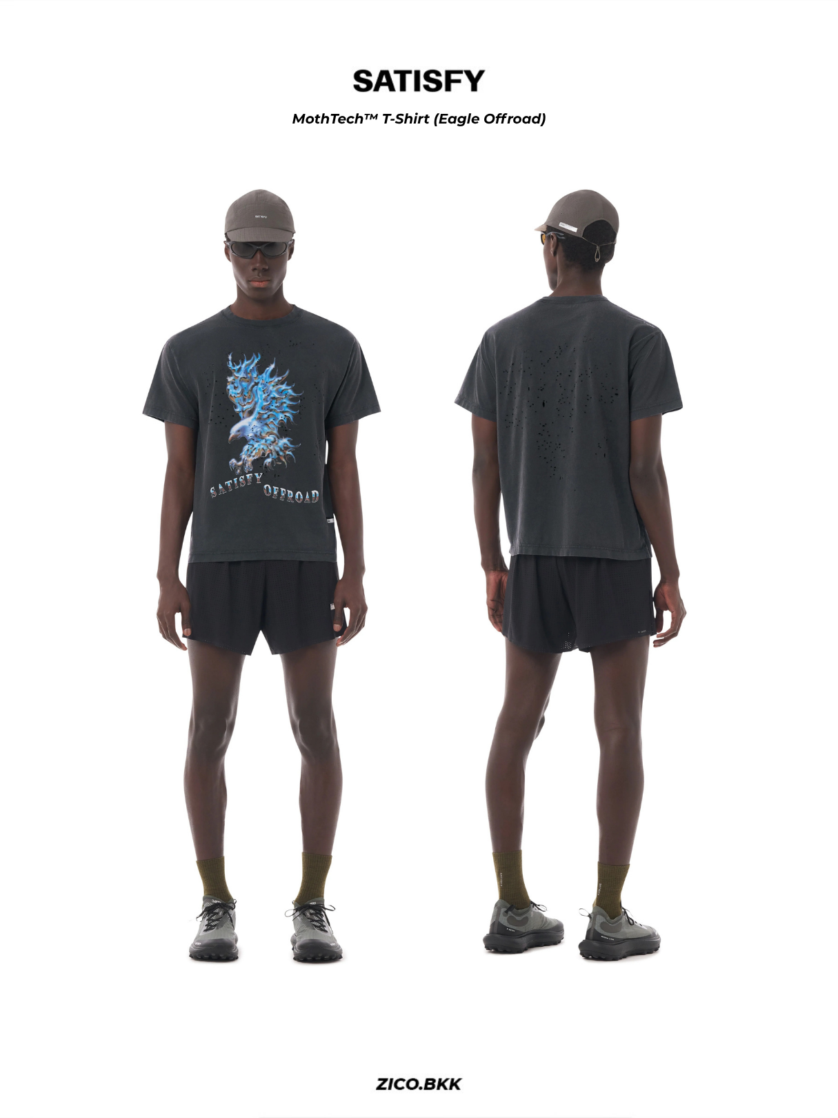 Satisfy MothTech™ T‑Shirt (Eagle Offroad)