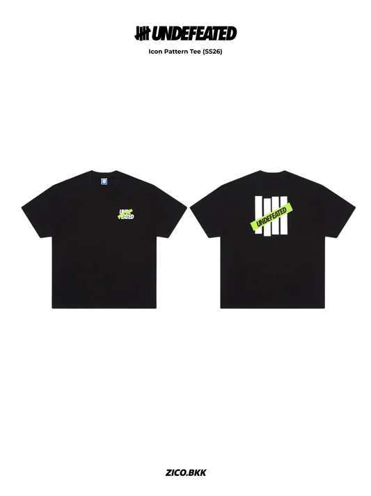 Undefeated Icon Pattern Tee (SS26)