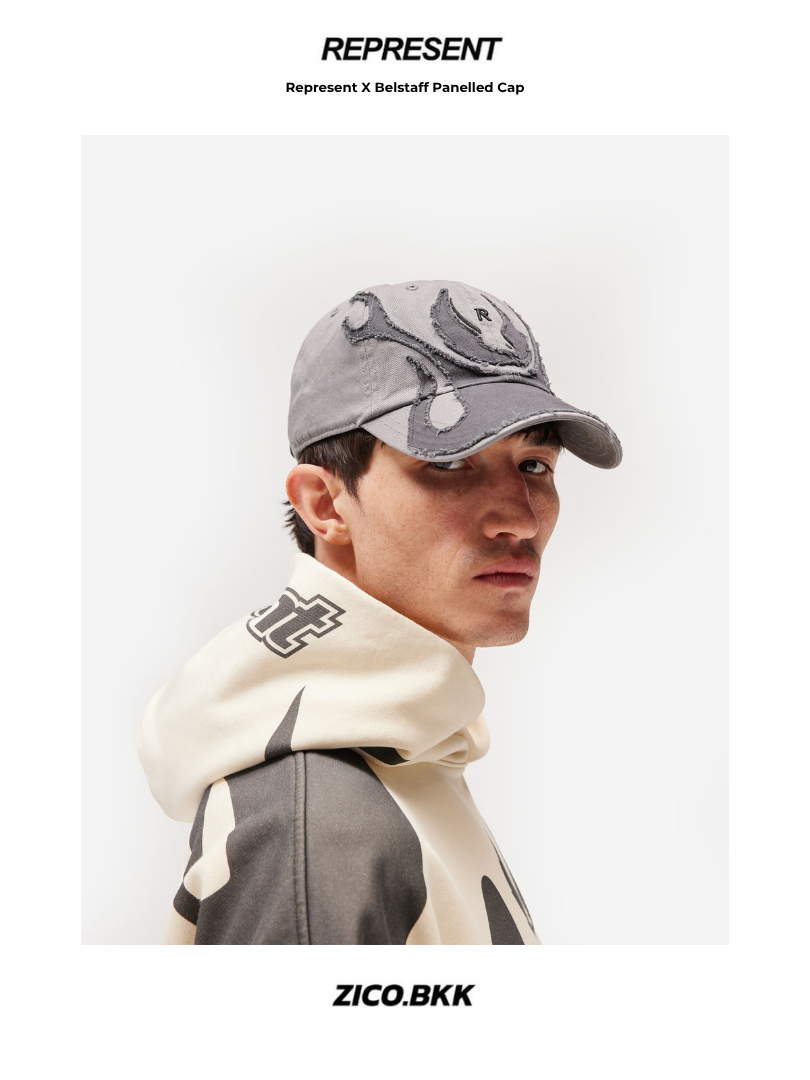 Represent X Belstaff Panelled Cap