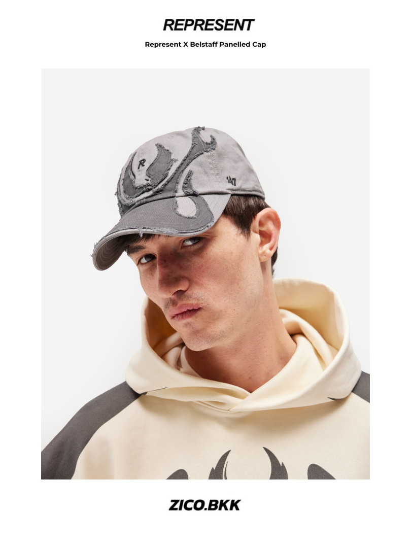 Represent X Belstaff Panelled Cap