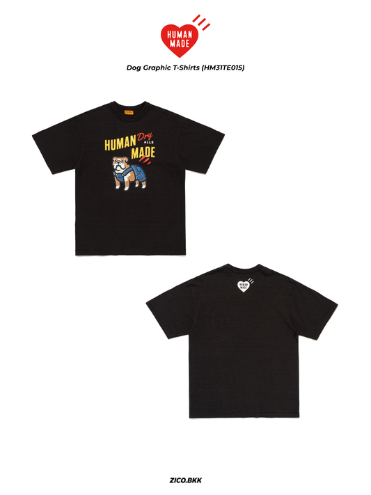 Human Made Dog Graphic T-Shirts (HM31TE015)