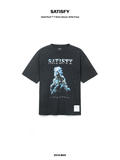Satisfy MothTech™ T‑Shirt (Horse Wild Free)