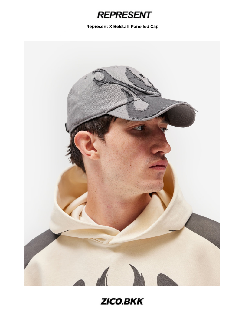 Represent X Belstaff Panelled Cap