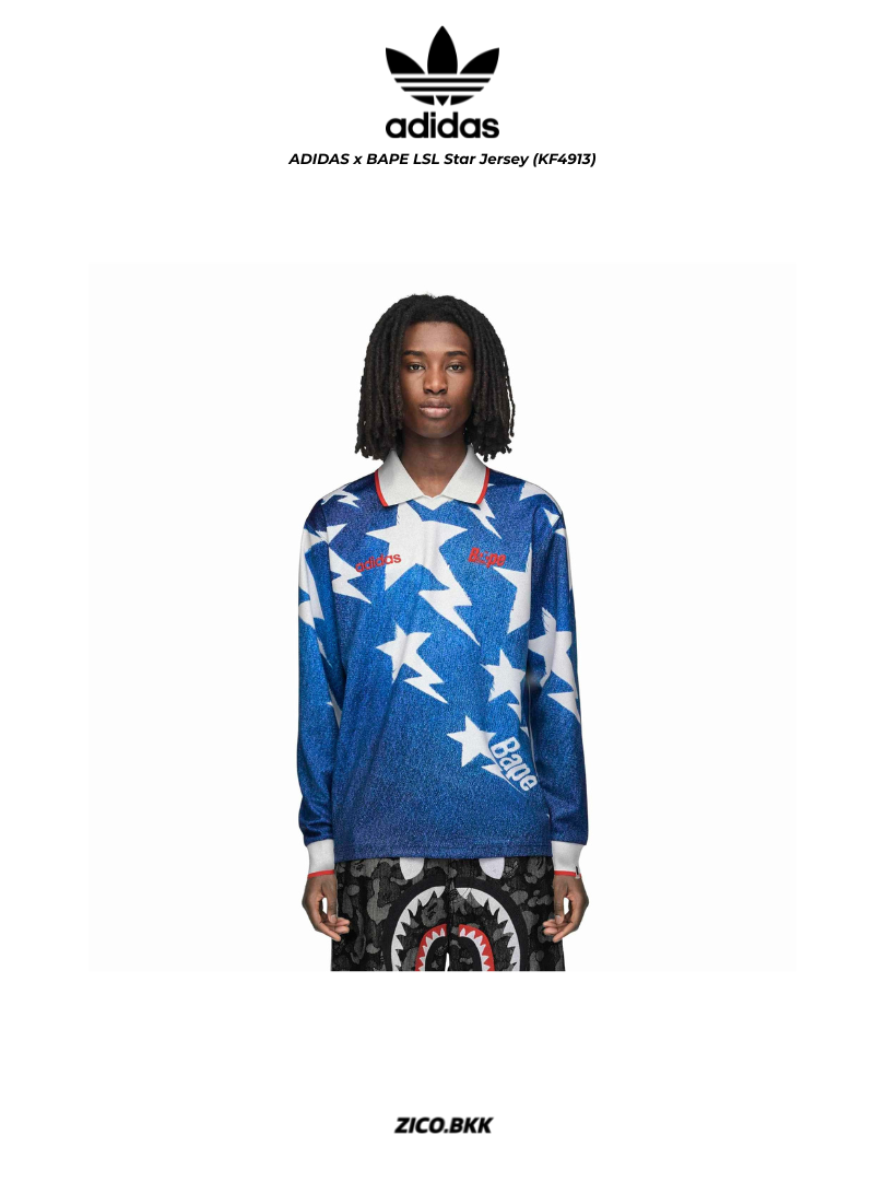 ADIDAS x BAPE LSL Star Jersey (KF4913)