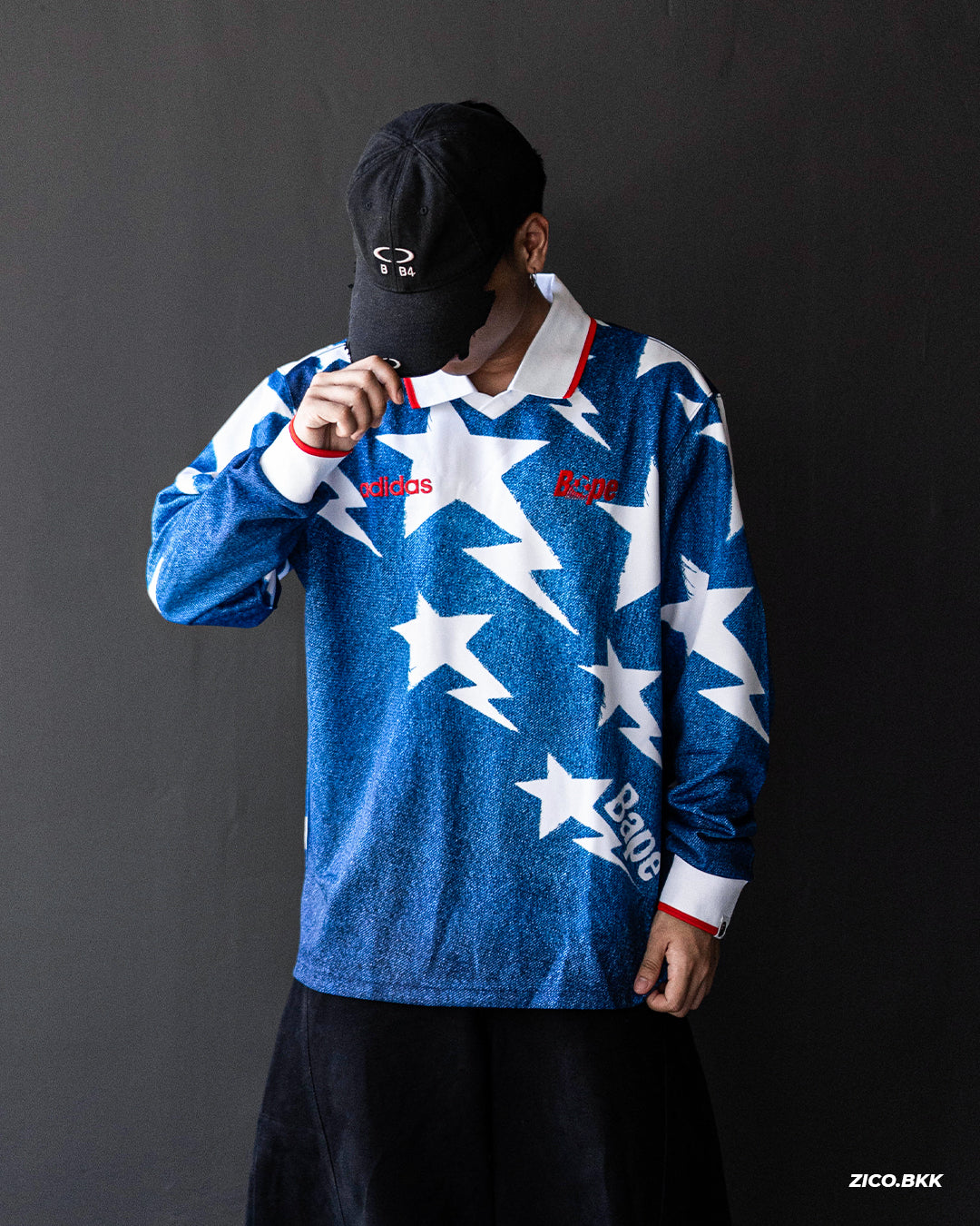 ADIDAS x BAPE LSL Star Jersey (KF4913)