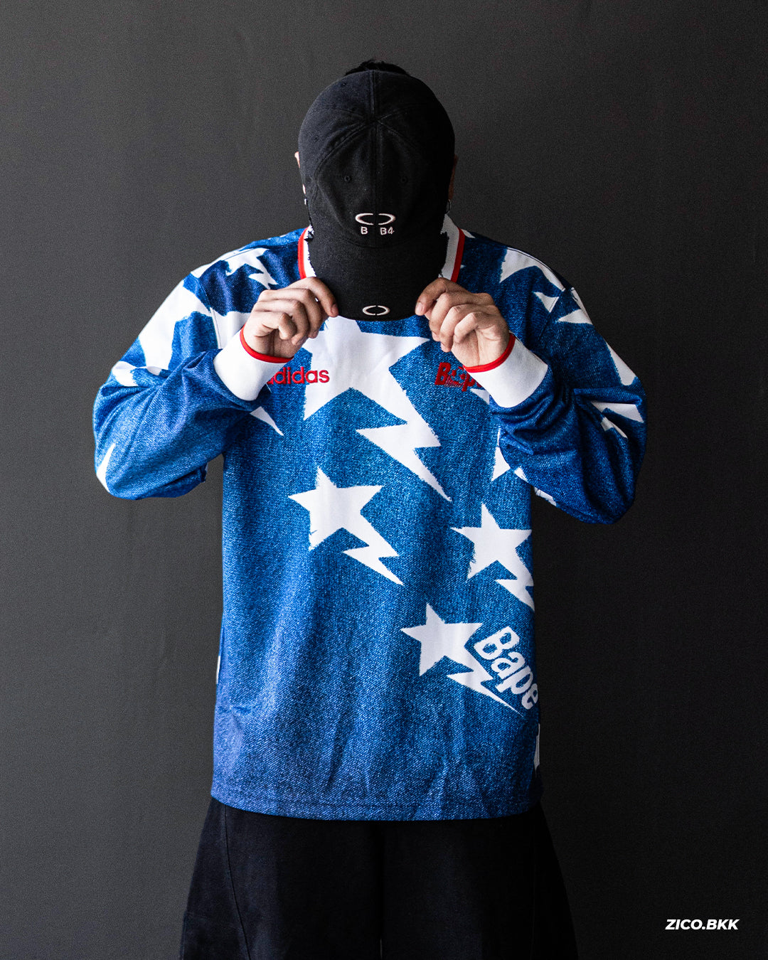 ADIDAS x BAPE LSL Star Jersey (KF4913)