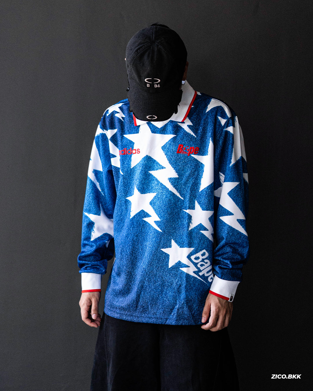 ADIDAS x BAPE LSL Star Jersey (KF4913)