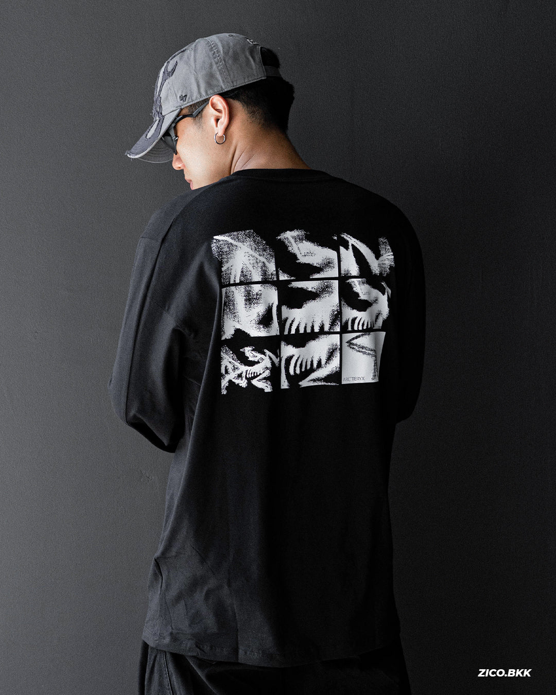 Arc'teryx Kragg SL Cotton Bird Tile Shirt LS