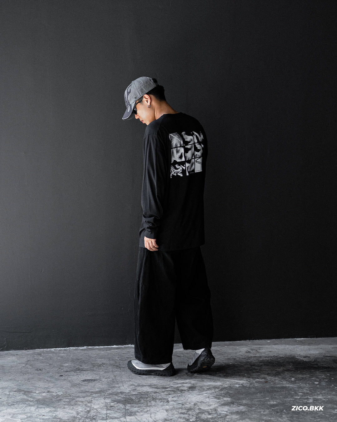 Arc'teryx Kragg SL Cotton Bird Tile Shirt LS