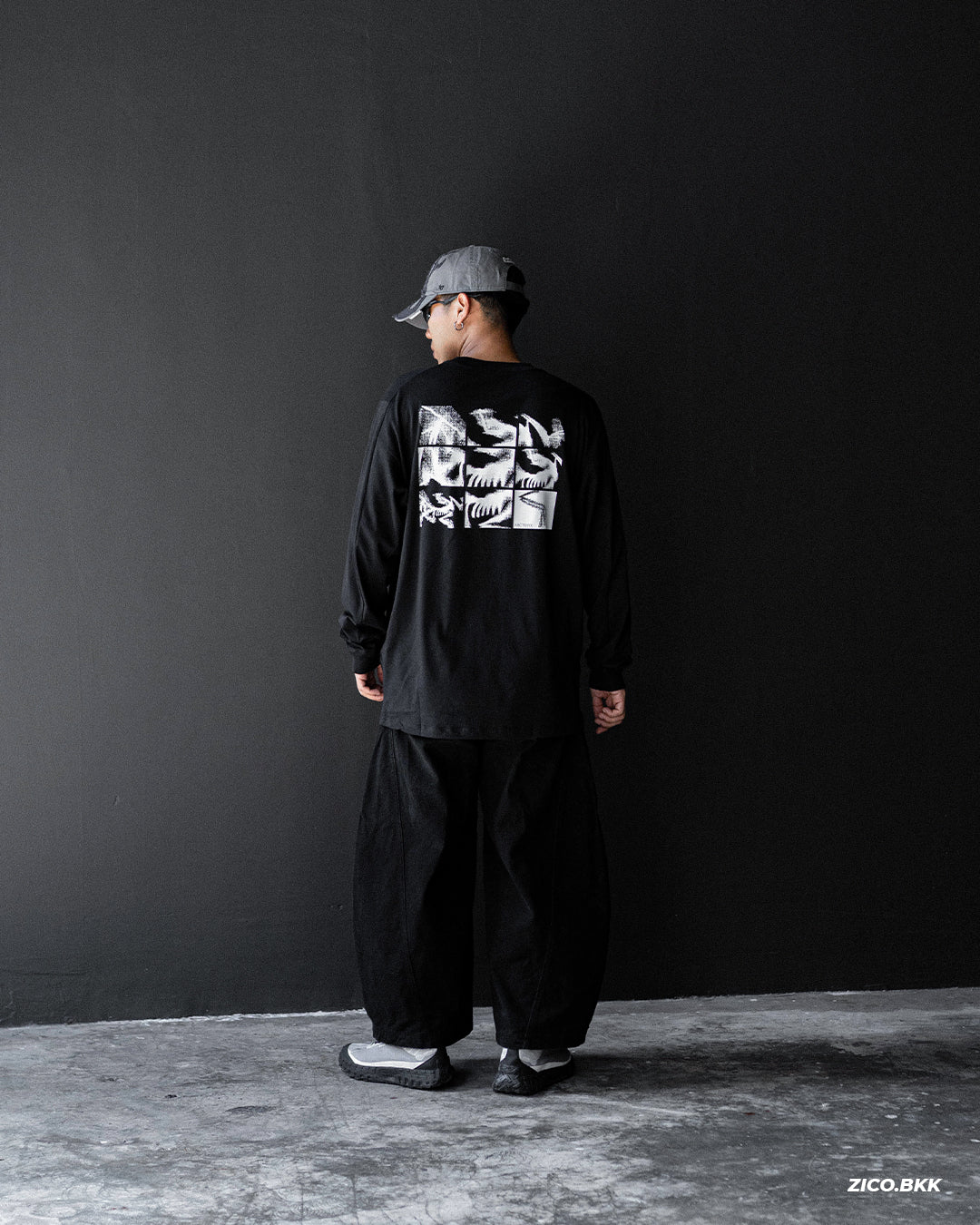 Arc'teryx Kragg SL Cotton Bird Tile Shirt LS