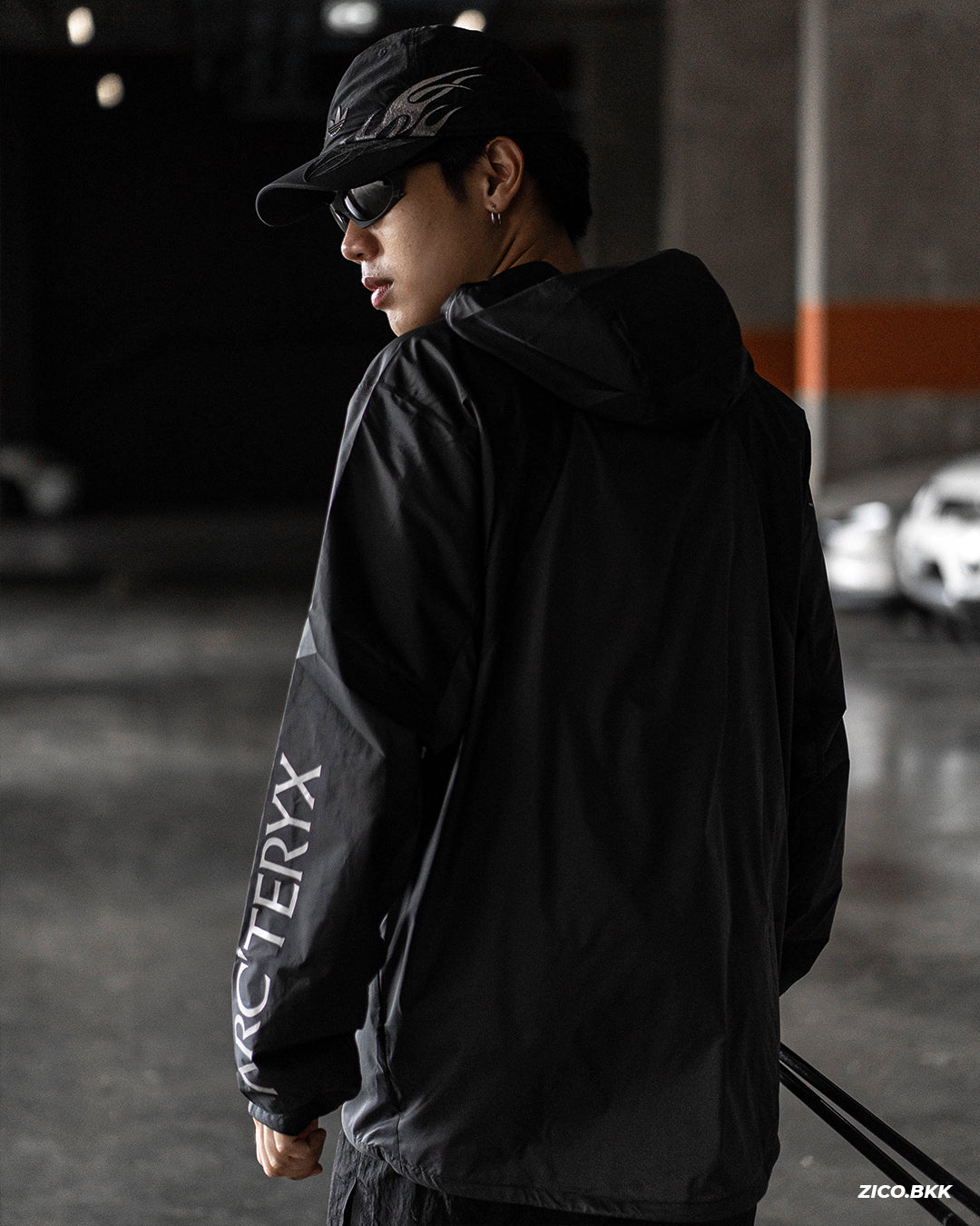 Arc'teryx Norvan Windshell Hoody Men's - Black/Graphite