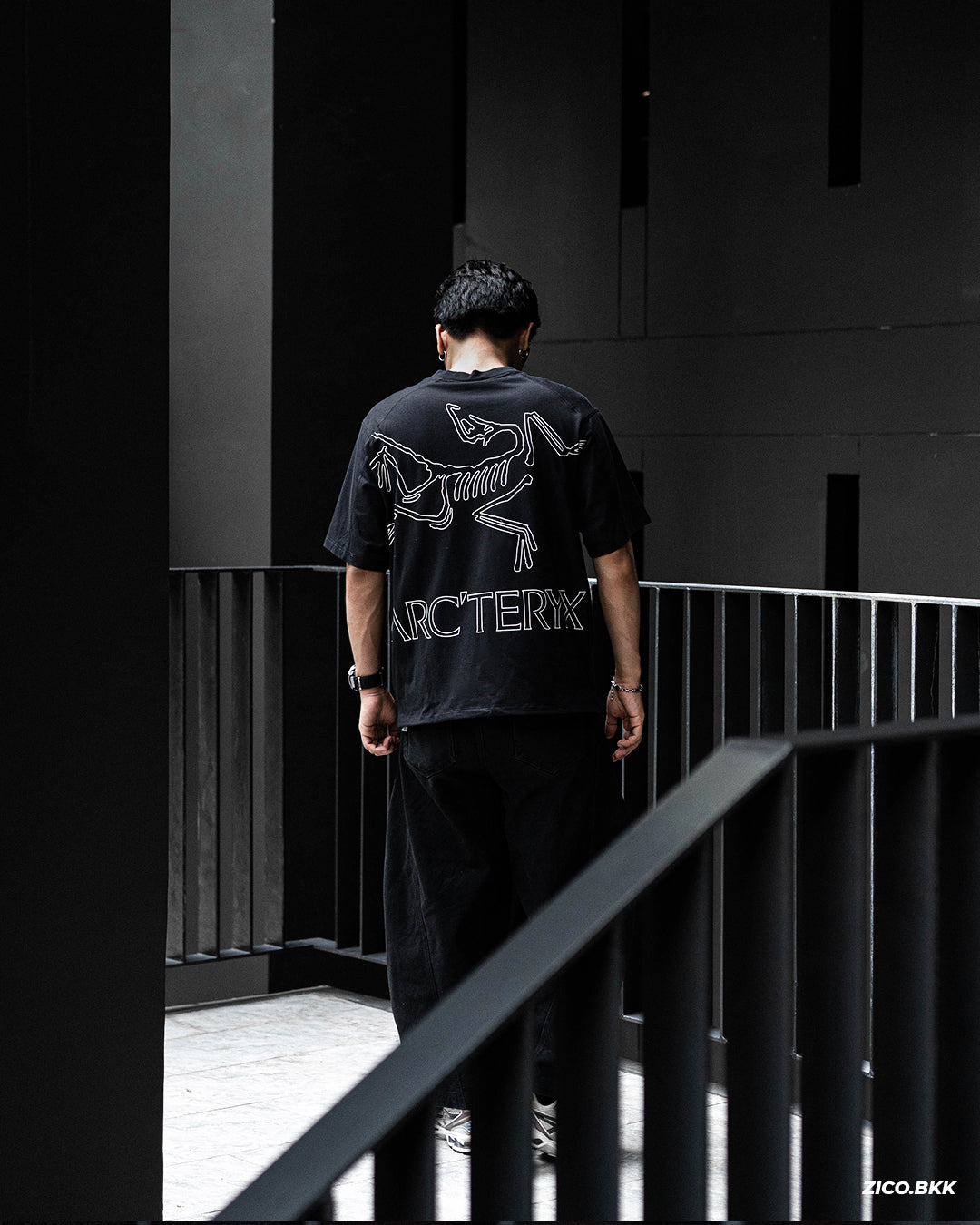 Arc'teryx Subida SS Tee Women's - Black / Arctic Silk