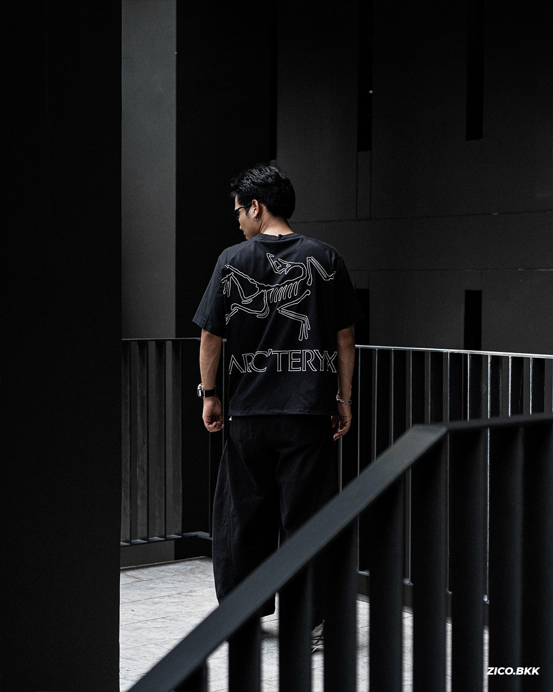 Arc'teryx Subida SS Tee Women's - Black / Arctic Silk