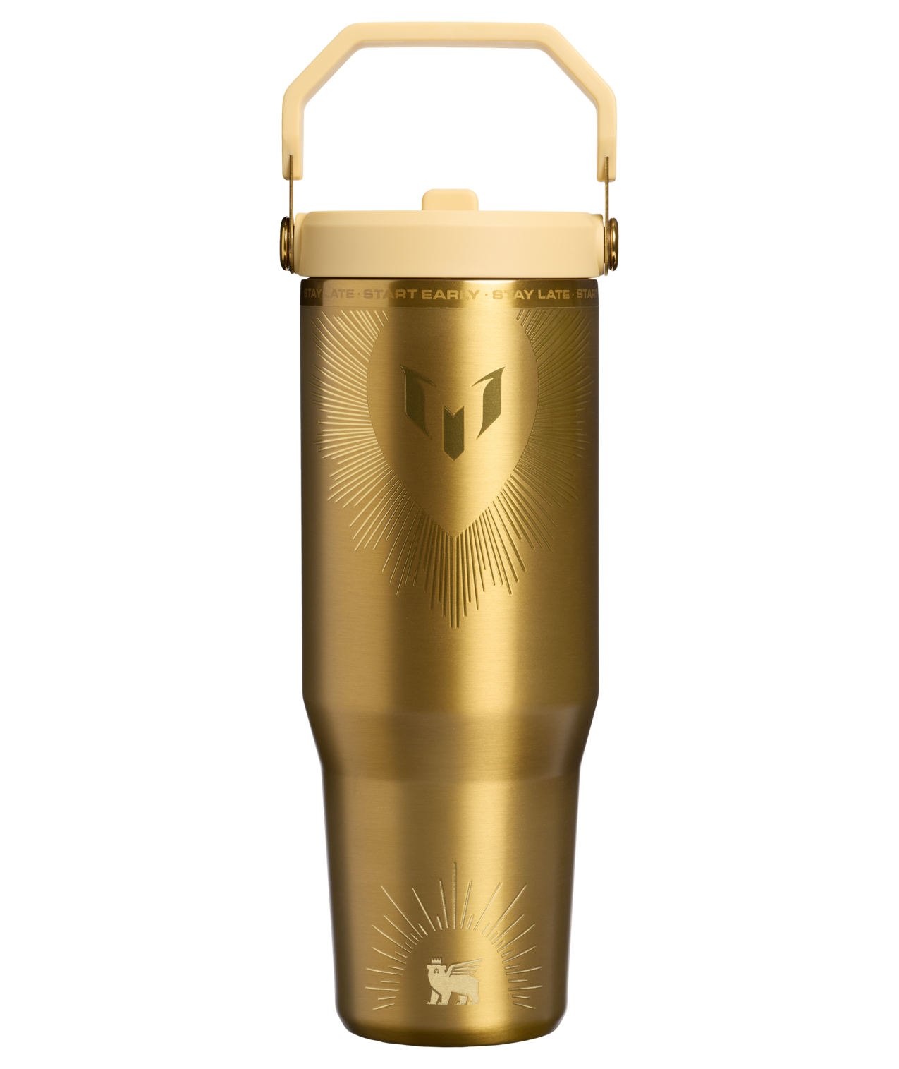 Stanley IceFlow Flip Straw 2.0 Tumbler 30oz Messi Legacy back