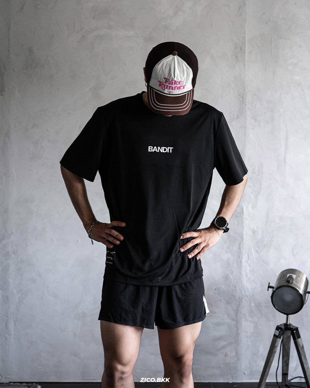 Bandit Drift™ Performance Training Tee | Running T-Shirt | ZICO