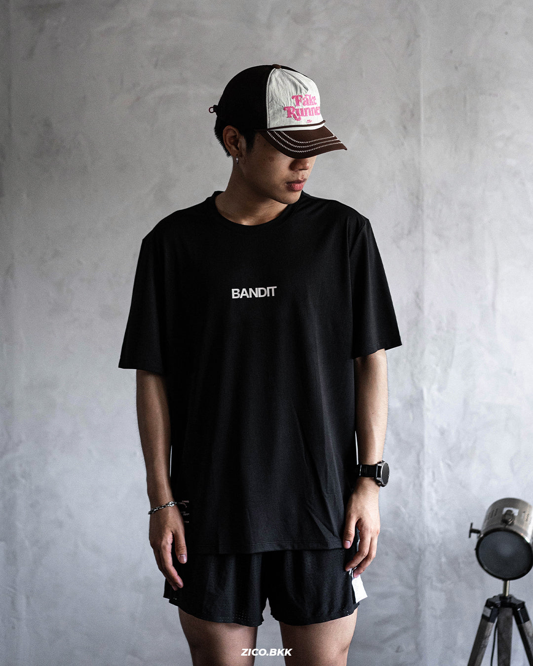 Bandit Drift™ Performance Training Tee - Bandit Running Running T-Shirt | ZICO.BKK