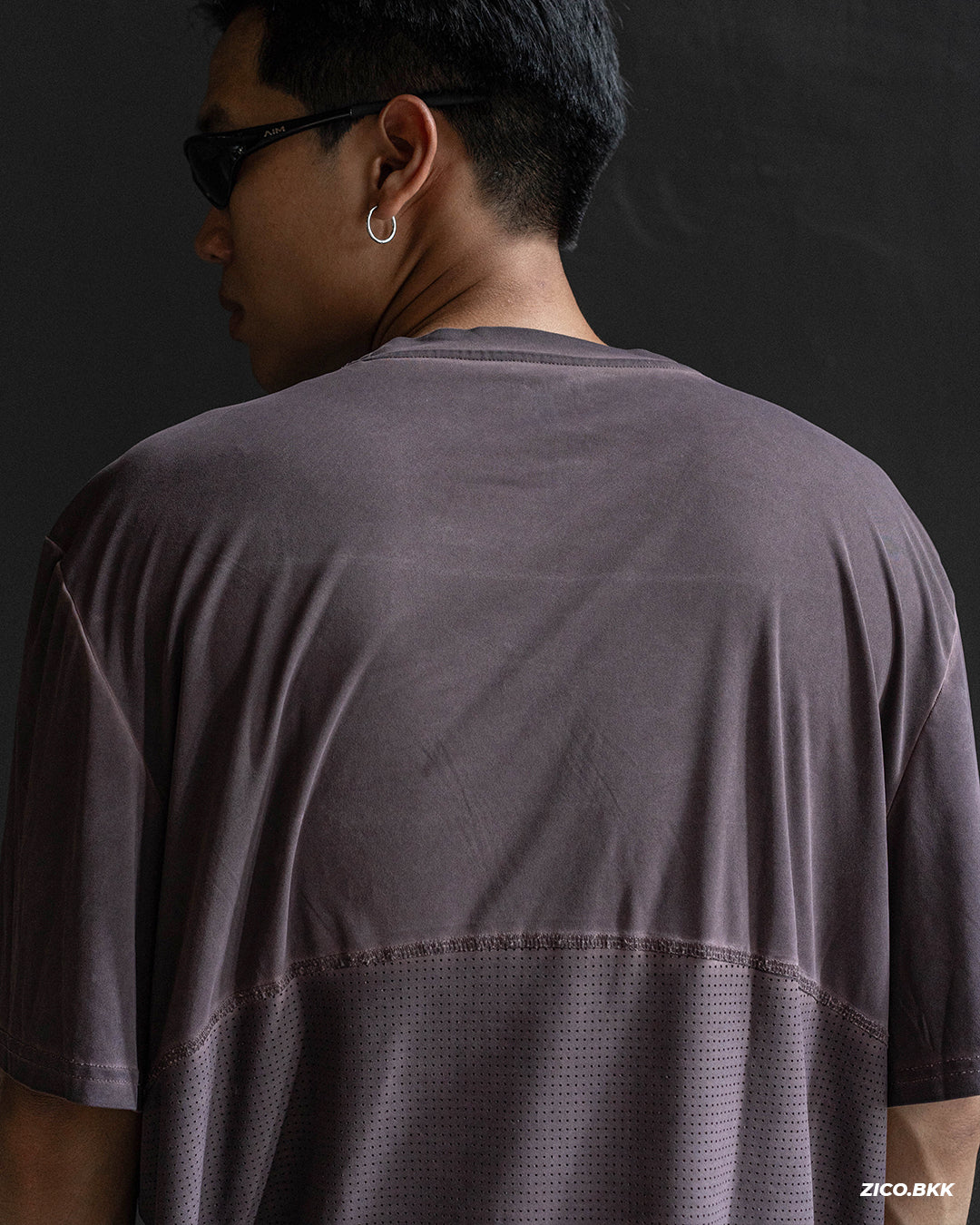 Bandit Men's FrioSoft™ Perforated Box Tee - Espresso