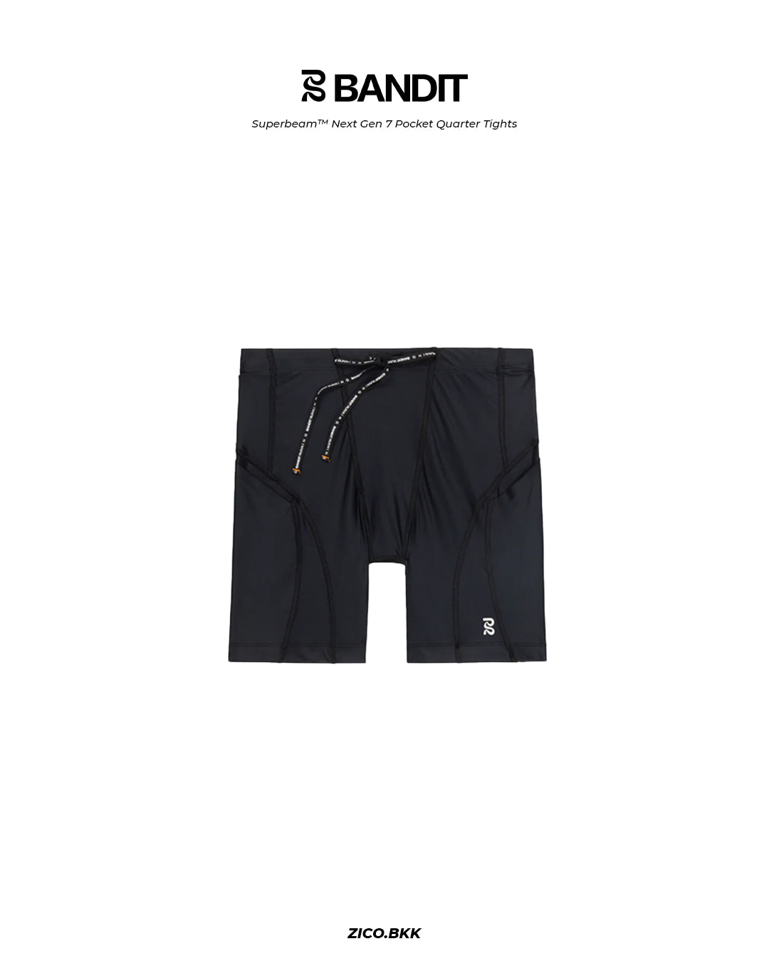 Bandit Superbeam™ Next Gen 7 Pocket Quarter Tight (Black)