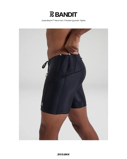 Bandit Superbeam™ Next Gen 7 Pocket Quarter Tight (Black)