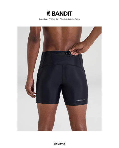 Bandit Superbeam™ Next Gen 7 Pocket Quarter Tight (Black)