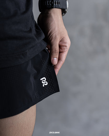 Bandit Men’s 3" Splitty Shorts (Black)