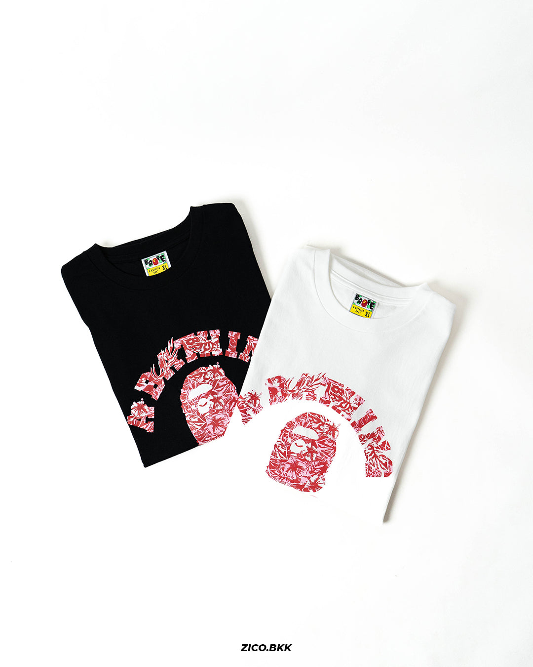 Bape Palm Resort Camo College Tee