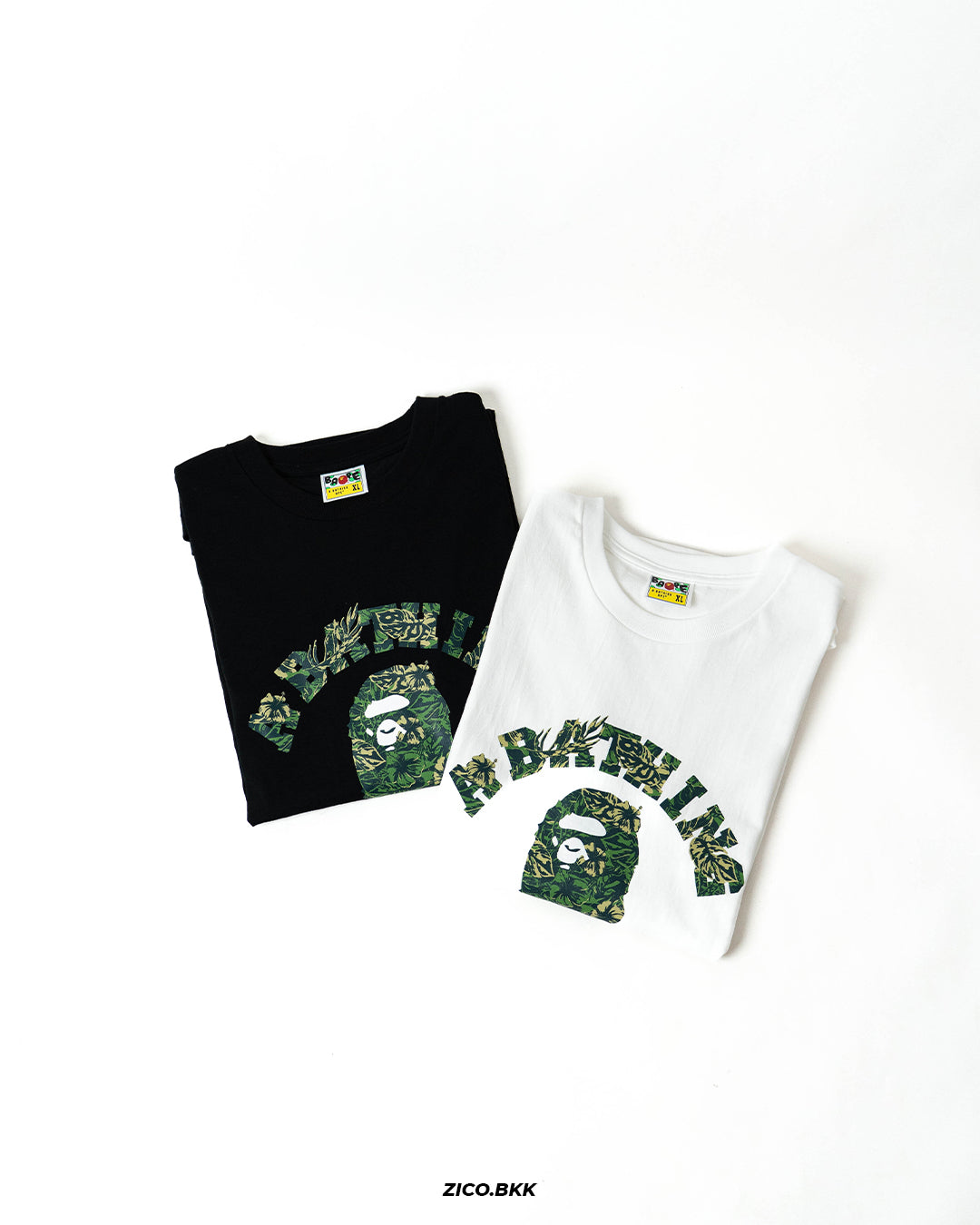 Bape Palm Resort Camo College Tee