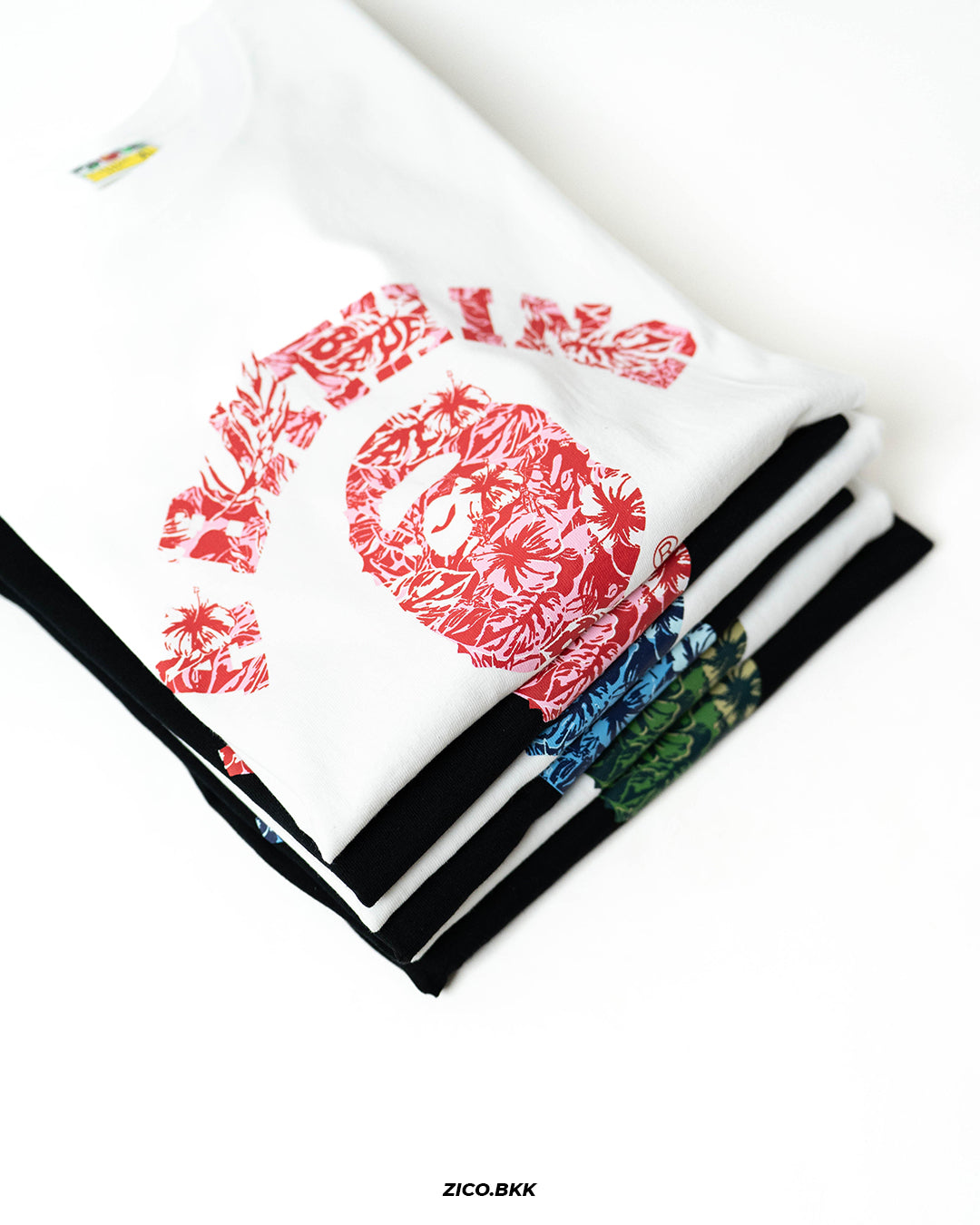 Bape Palm Resort Camo College Tee