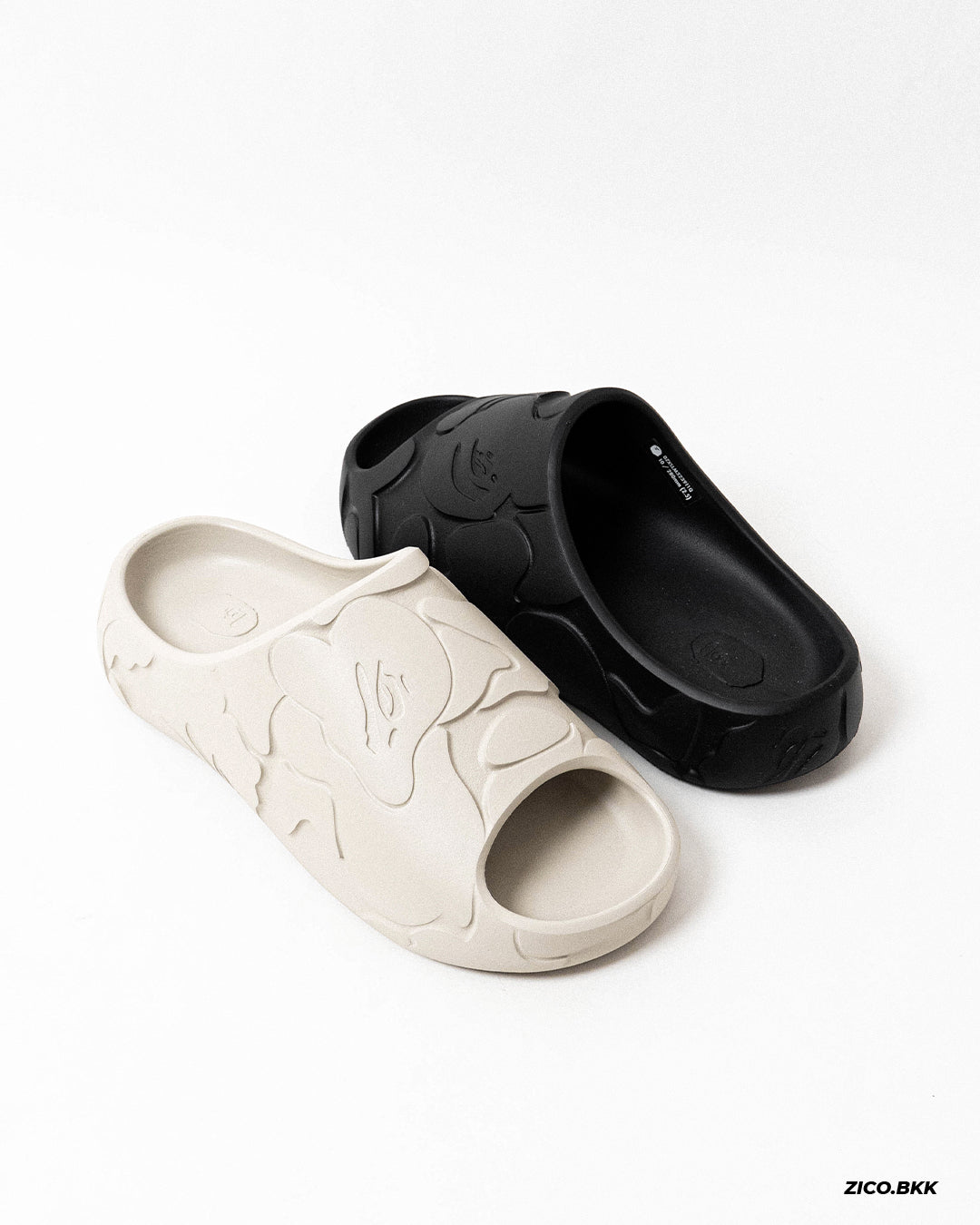 BAPE Slide #1 (Black/Beige)