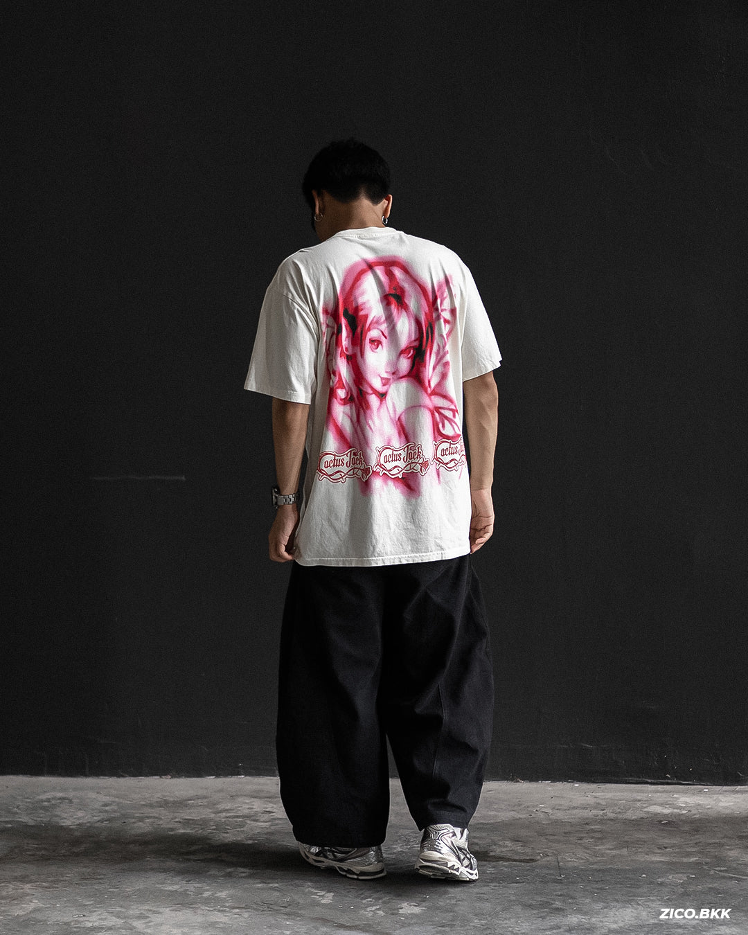 Nike x Travis Scott Cactus Jack Airbrush Angel T-Shirt - White