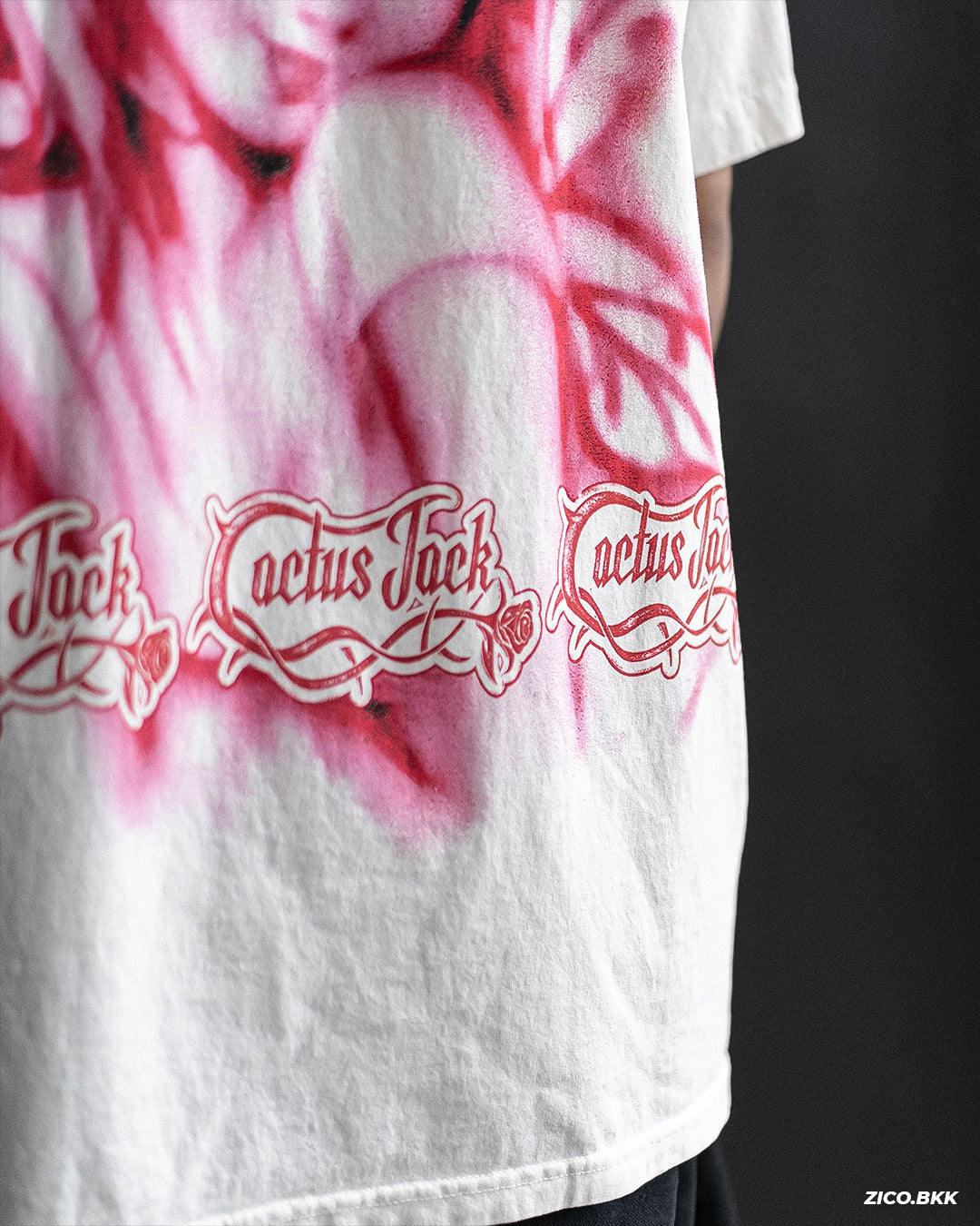 Nike x Travis Scott Cactus Jack Airbrush Angel T-Shirt - White