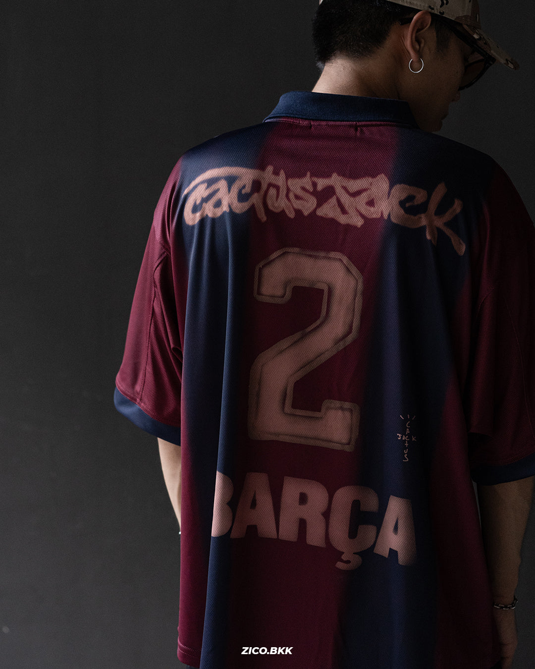 Travis Scott FC Barcelona 2024/25 Retro Jersey