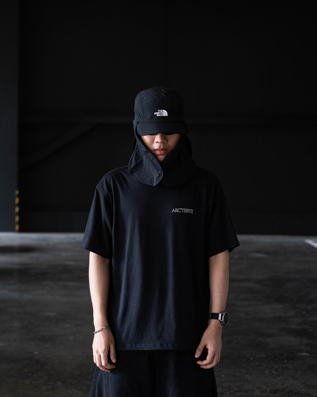 The North Face Light Shield EX Cap - Black (NE3CS17A)