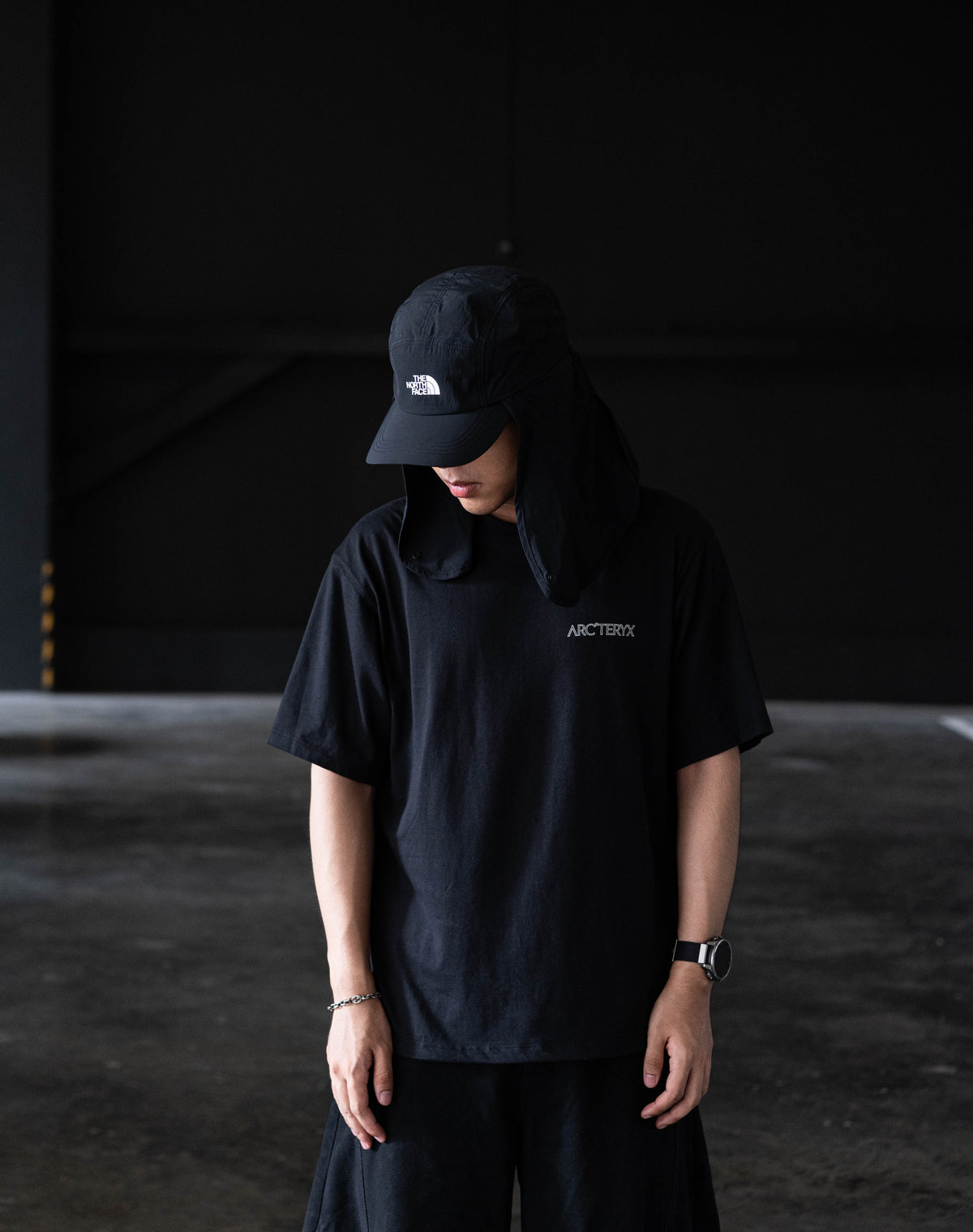 The North Face Light Shield EX Cap - Black (NE3CS17A)