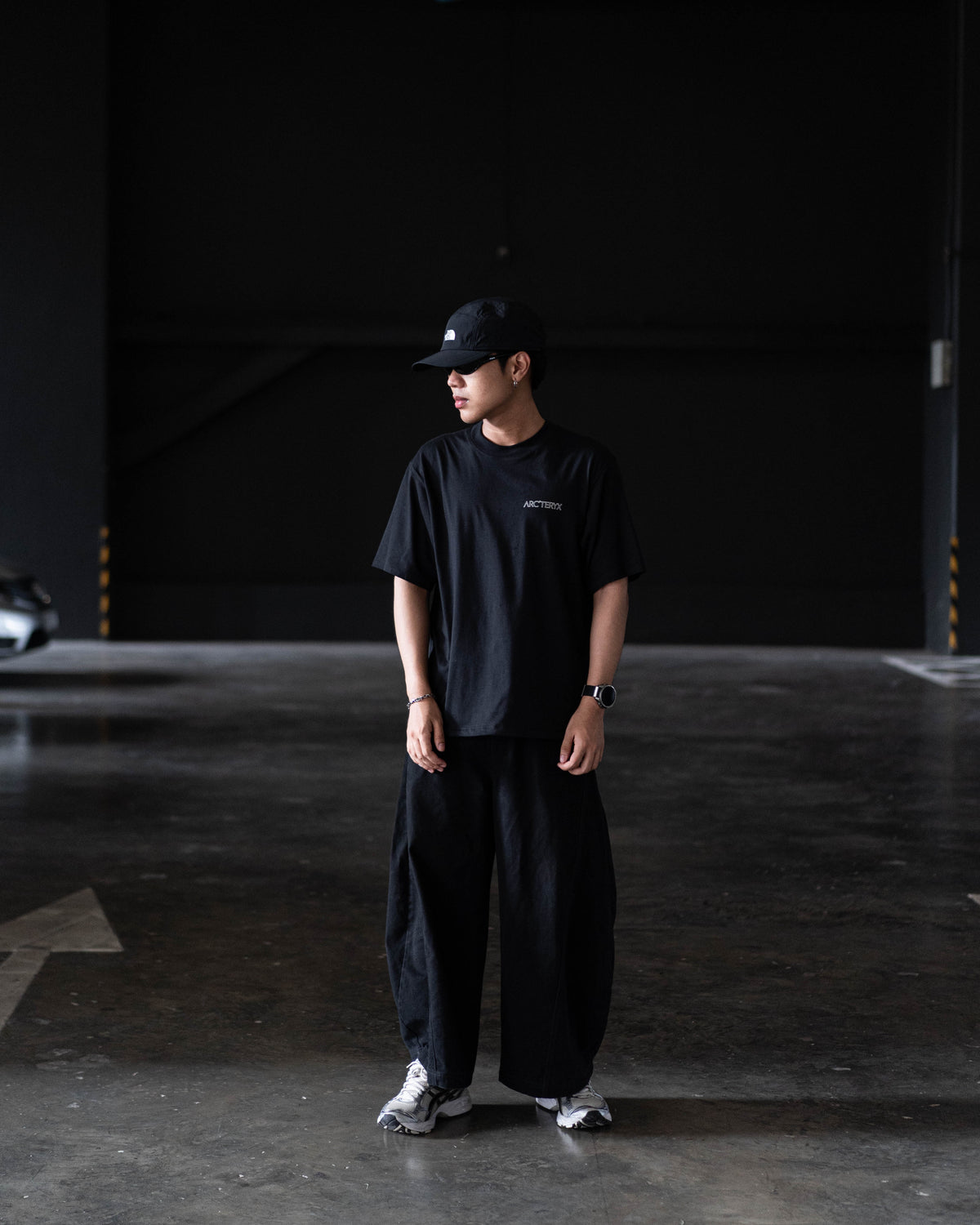 The North Face Light Shield EX Cap - Black (NE3CS17A)