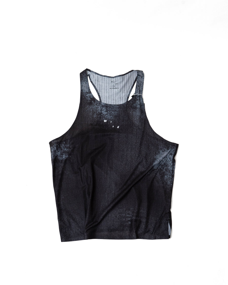 Wyrd Mineral Singlet - Black