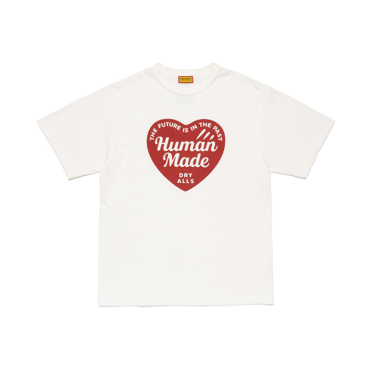 HUMAN MADE Graphic Heart T-Shirt HM32TE019 - White front official original