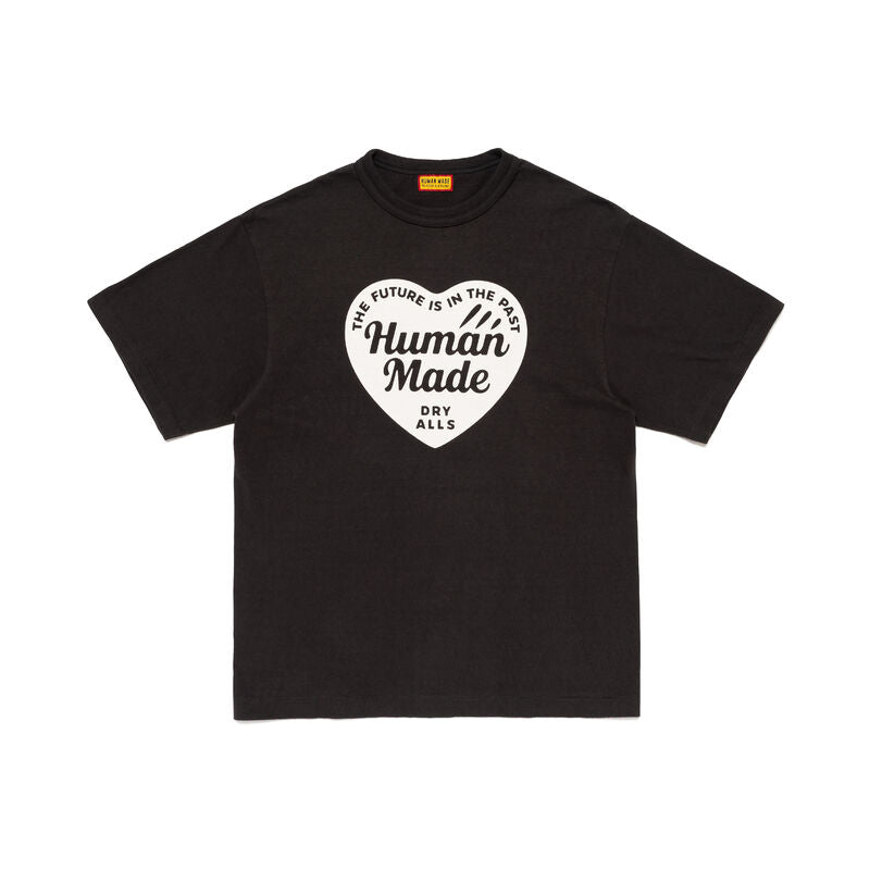HUMAN MADE Graphic Heart T-Shirt [HM32TE019] - human-black-1