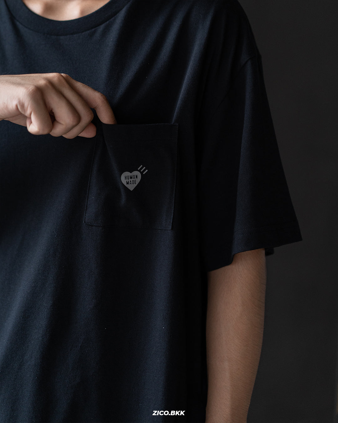 Human Made Pocket Tee (Single Piece)
