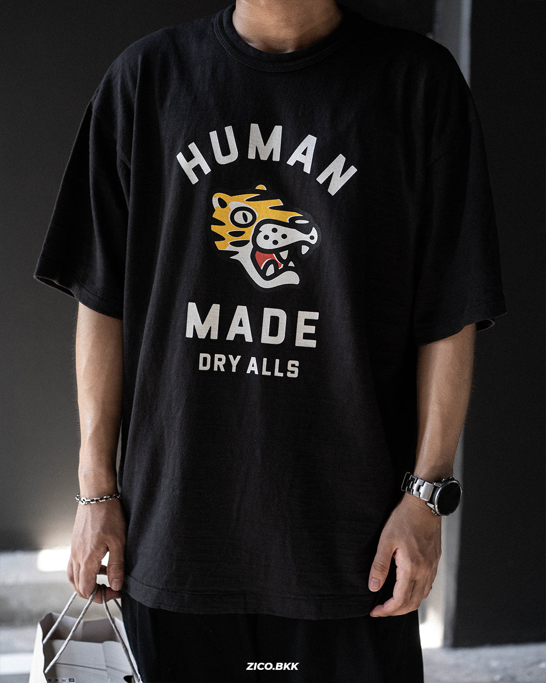 Human Made Tiger Graphic T-Shirt (HM31TE010)
