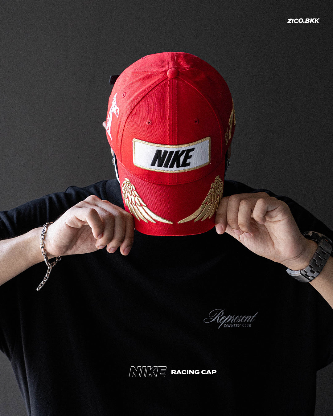 Nike Club Structured Racing Cap (IH9259) - Nike Cap | ZICO.BKK
