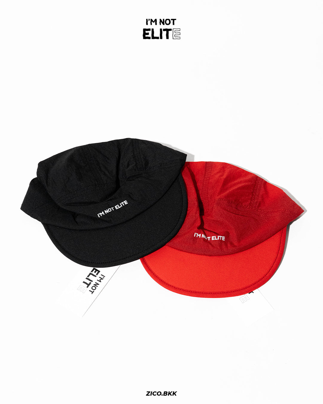 I’M NOT ELITE Lightweight Performance Cap - I'M NOT ELITE Cap | ZICO.BKK