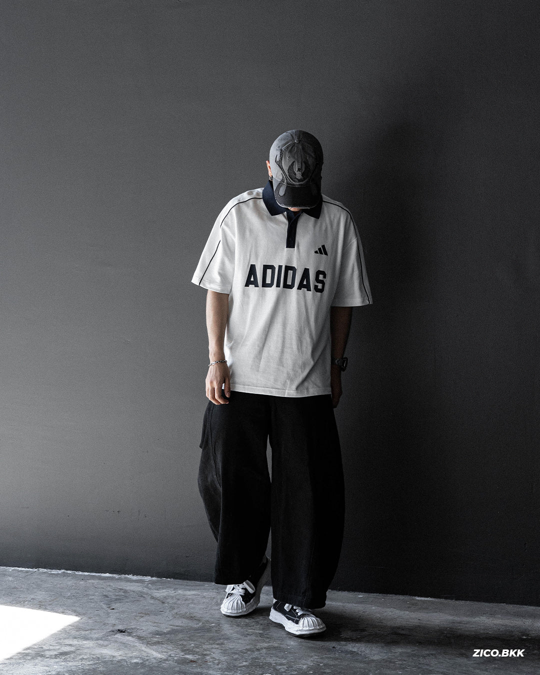 Adidas Logo Polo Shirt (KW8116, KW8117)